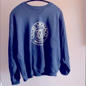 Vintage Navy Club Monaco sweater